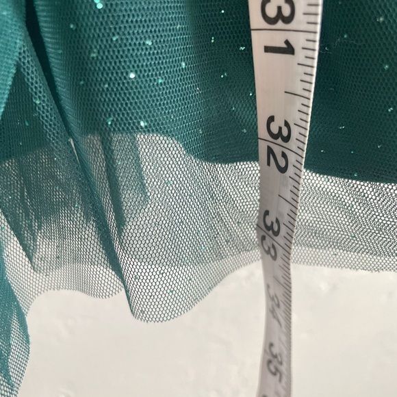 Jona Michelle Green Dress size 12 formal sequin party dress - Picture 7 of 8